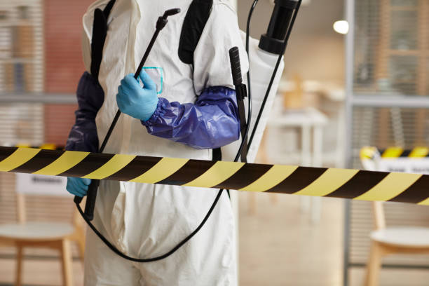 Professional Blood Cleanup technician working in Malibu, CA
